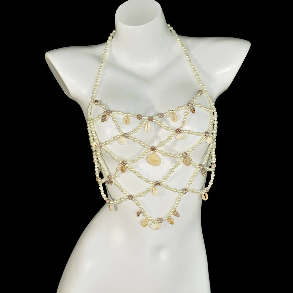Body Jewelry Retainers - Fashion Imitation Pearl Bra Waist Skirt
