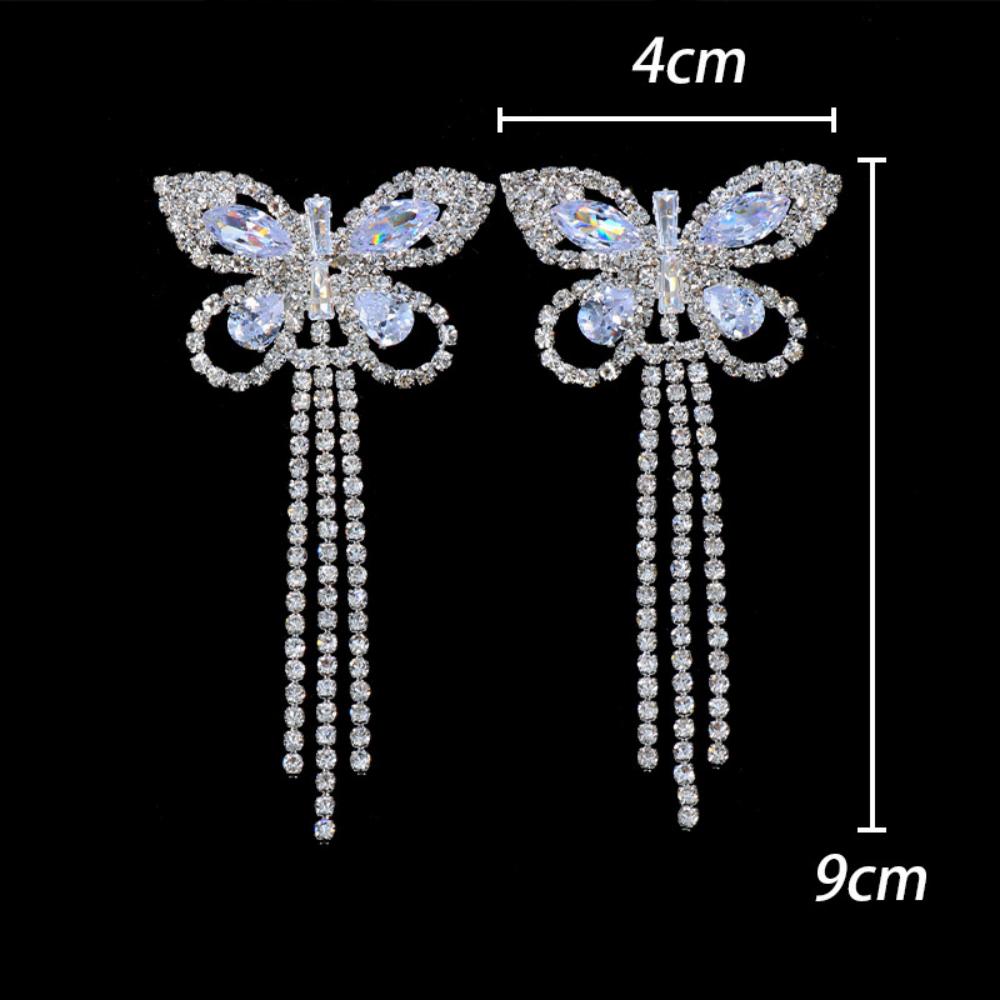 Sexy Rhinestone Butterfly Tass - Body Jewelry Retainers review and price