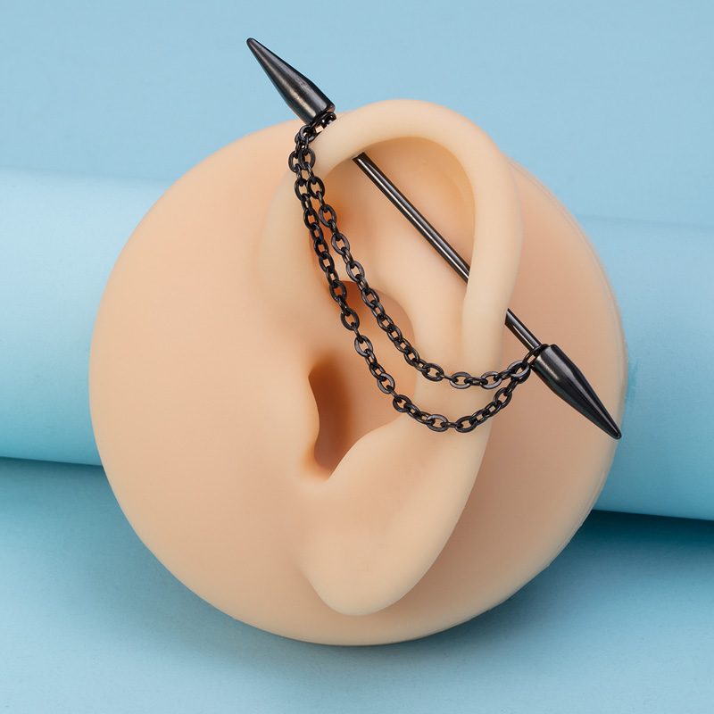 1pc Industrial Piercing Barbel - Industrial Barbell Long review and price