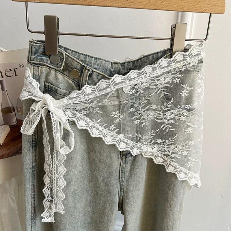 *Frilly Cute Lace Bandana Scar - Body Jewelry Waist Chains review and price