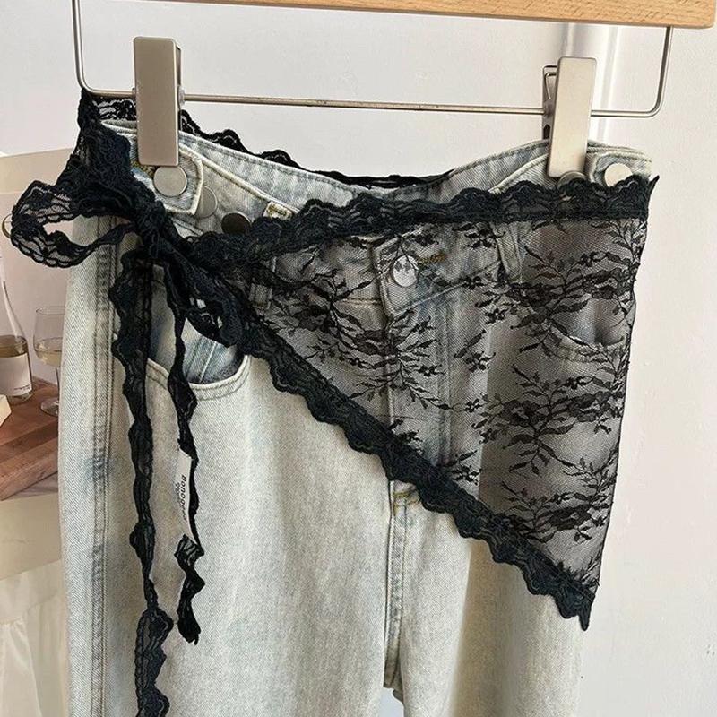 *Frilly Cute Lace Bandana Scar - Body Jewelry Waist Chains review and price