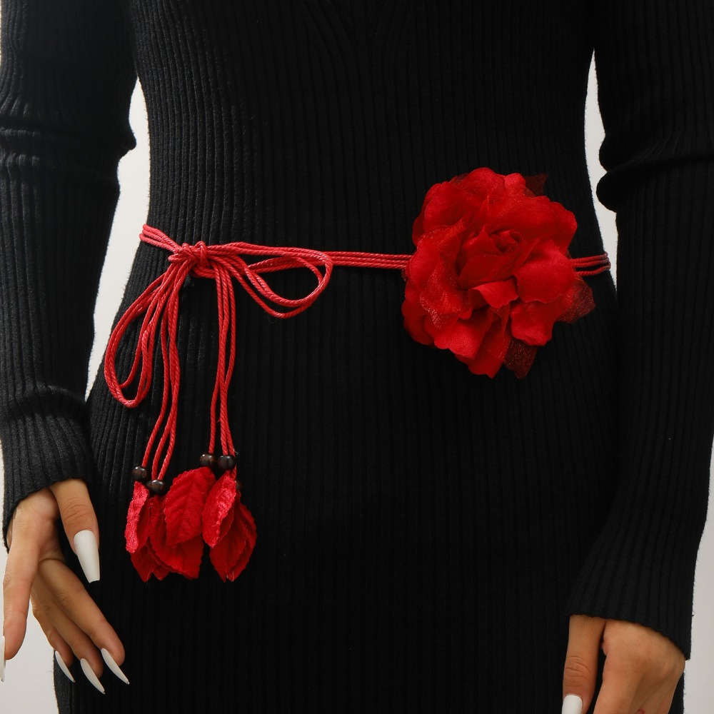Retro Tassel Leaf Bead Tie-up  - Body Jewelry Dress review and price
