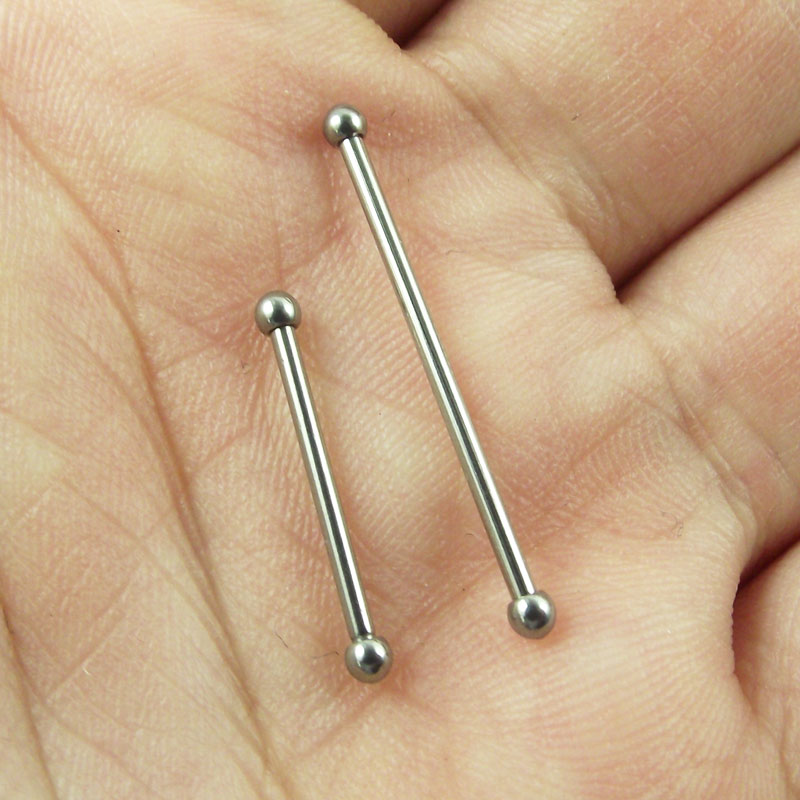 SaYao 2pcs 2mm mini ball Stain - Industrial Barbell Long review and price