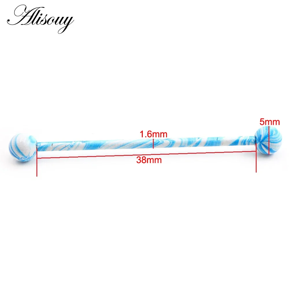 Alisouy 2PC Long Straight Stai - Industrial Barbell Long review and price