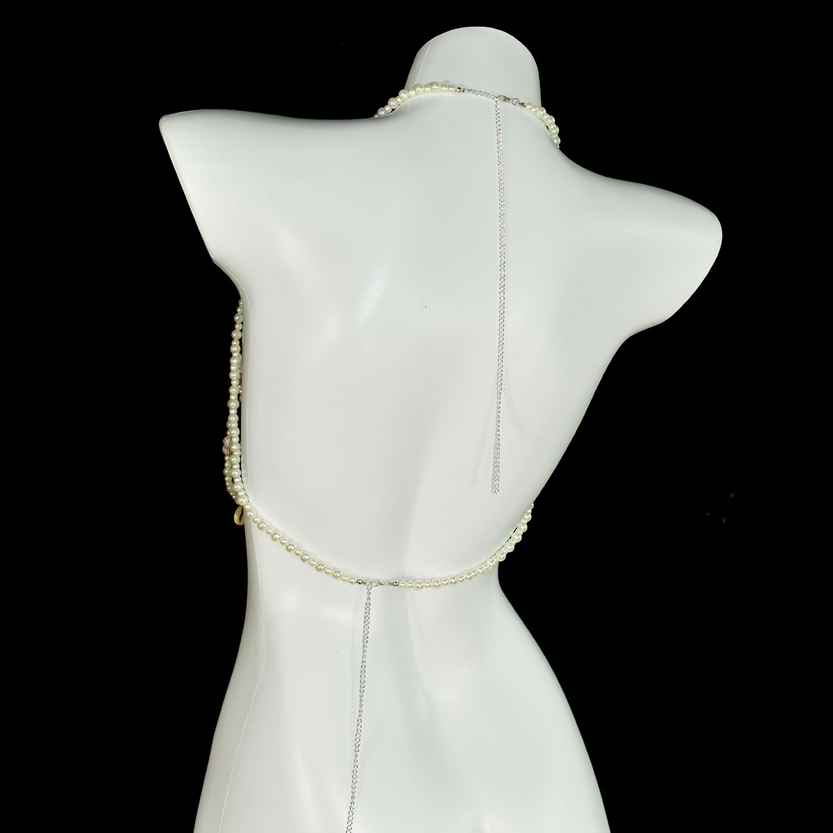 Fashion Imitation Pearl Bra Wa - Body Jewelry Retainers review and price