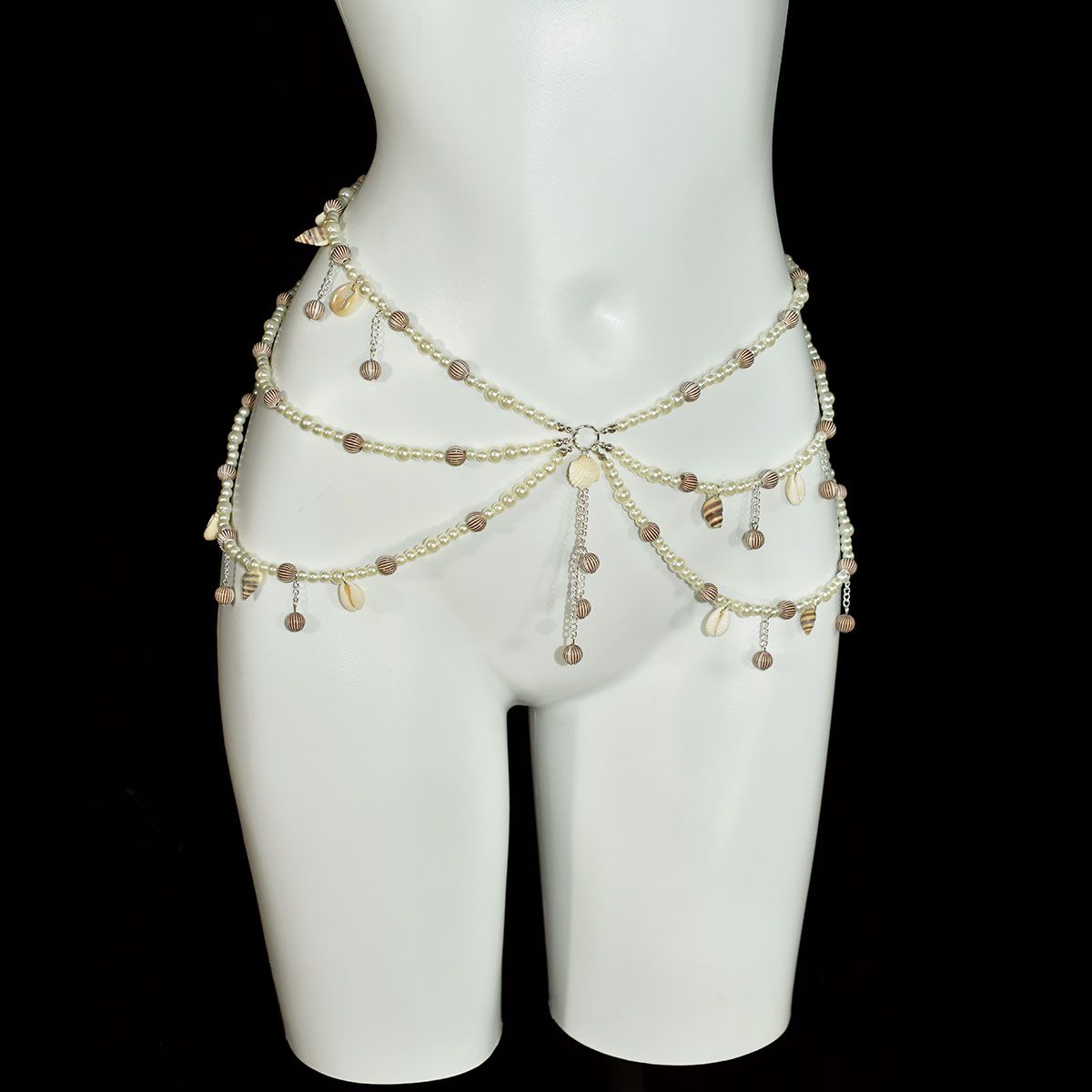 Fashion Imitation Pearl Bra Wa - Body Jewelry Retainers review and price