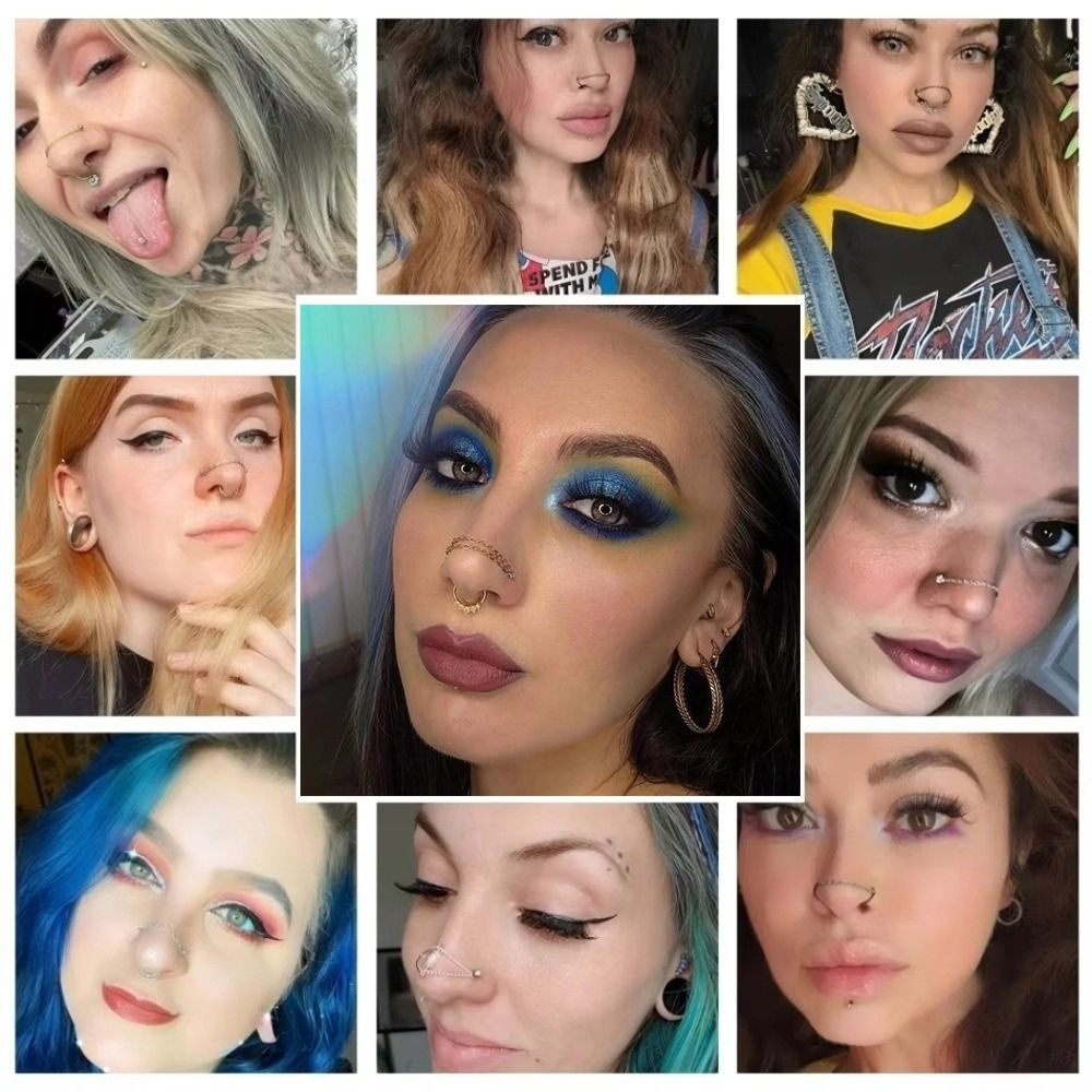 Fashion Titanium Nose Chain Th - Body Jewelry Titanium review and price