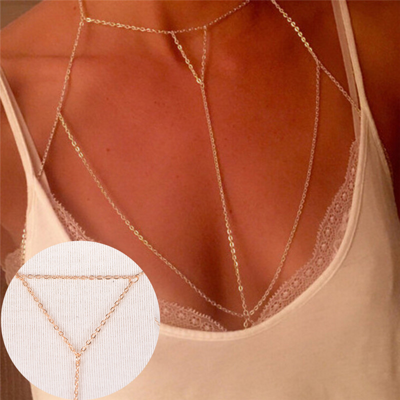 Gold Silver Fashion Link Chain - Body Jewelry Ends review and price