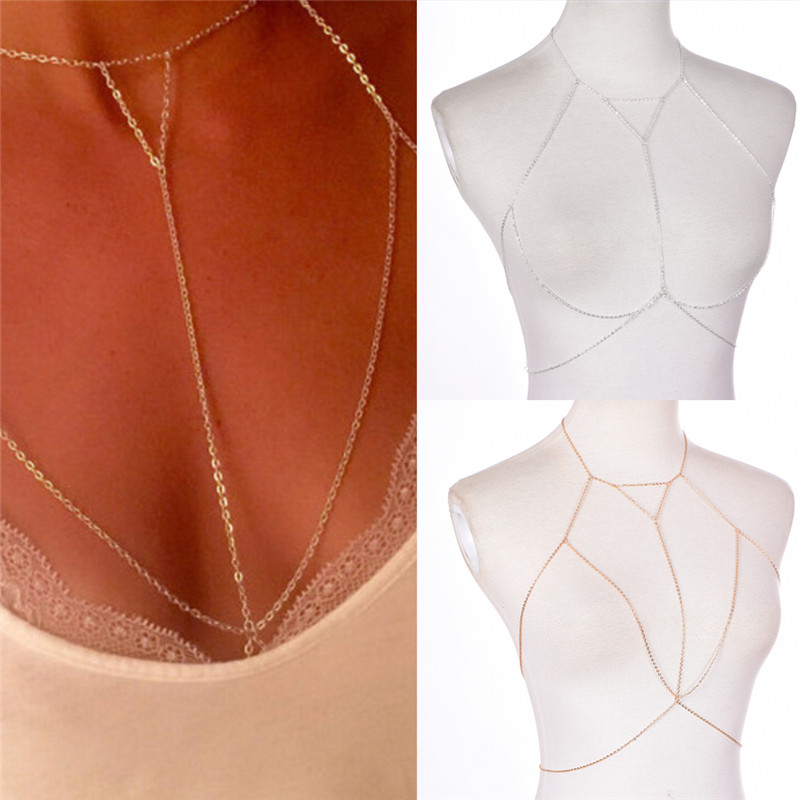 Gold Silver Fashion Link Chain - Body Jewelry Ends review and price