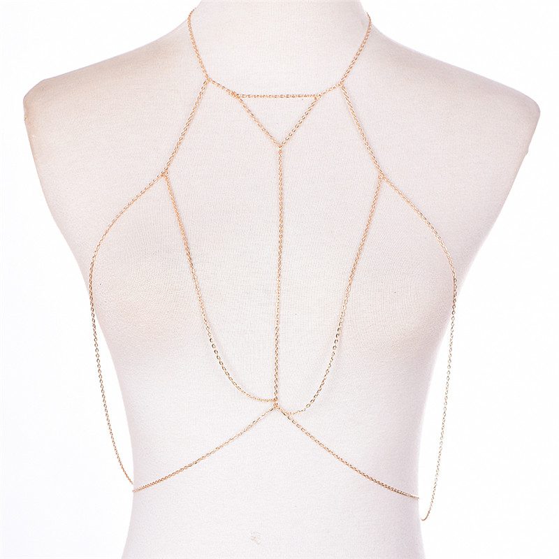 Gold Silver Fashion Link Chain - Body Jewelry Ends review and price