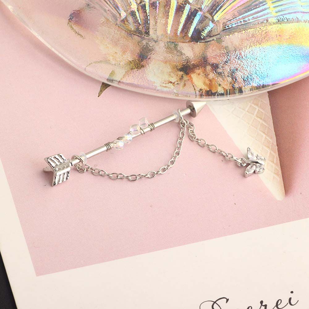 Jewelry Girls Gift Punk Style  - Industrial Barbell Long review and price