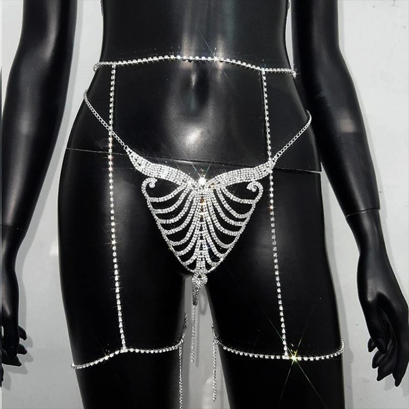 Stonefans Thong and Waist Chai - Body Jewelry Retainers review and price