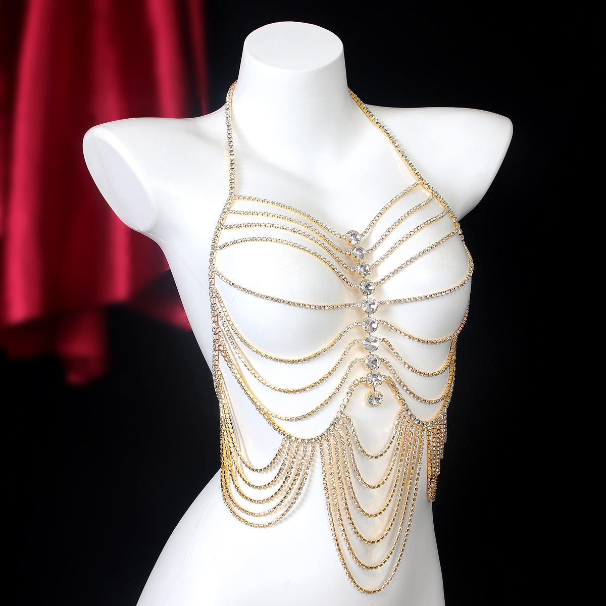Luxurious Stripe Tassels Retro - Body Jewelry Retainers review and price