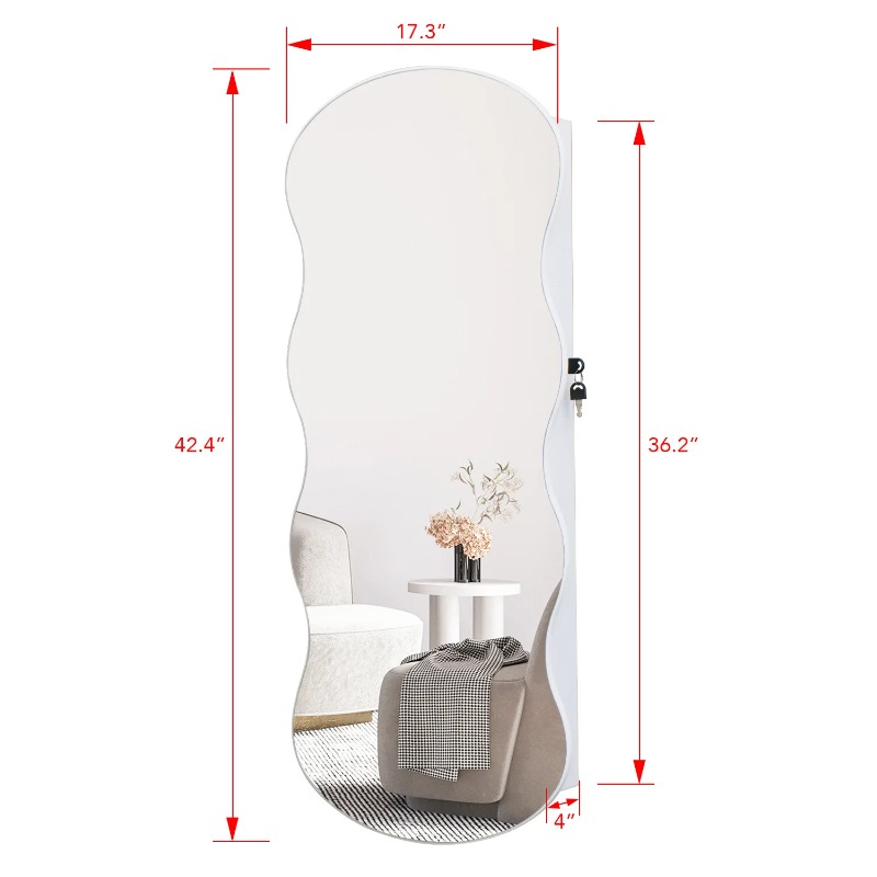 European simple, wooden full-b - Body Jewelry Storage review and price