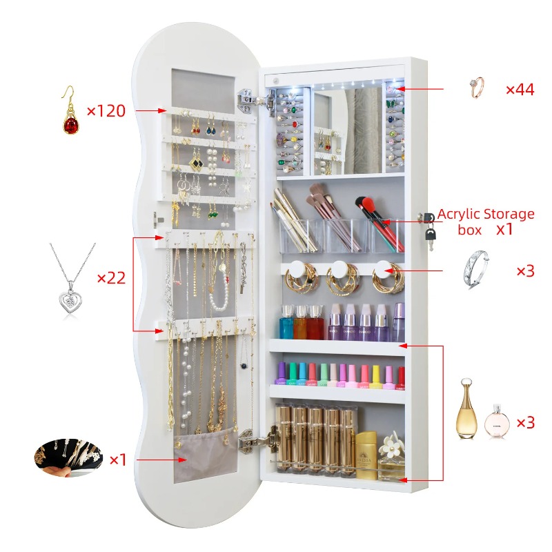 European simple, wooden full-b - Body Jewelry Storage review and price