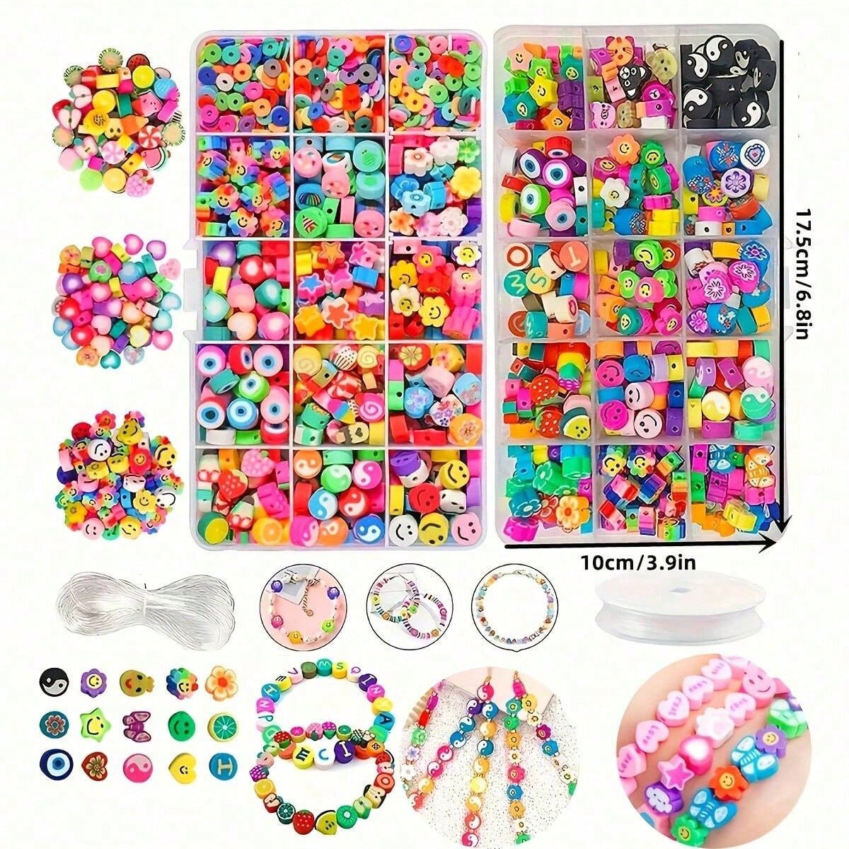 1450/1200/250pcs Polymer Clay  - Body Jewelry Organizer review and price