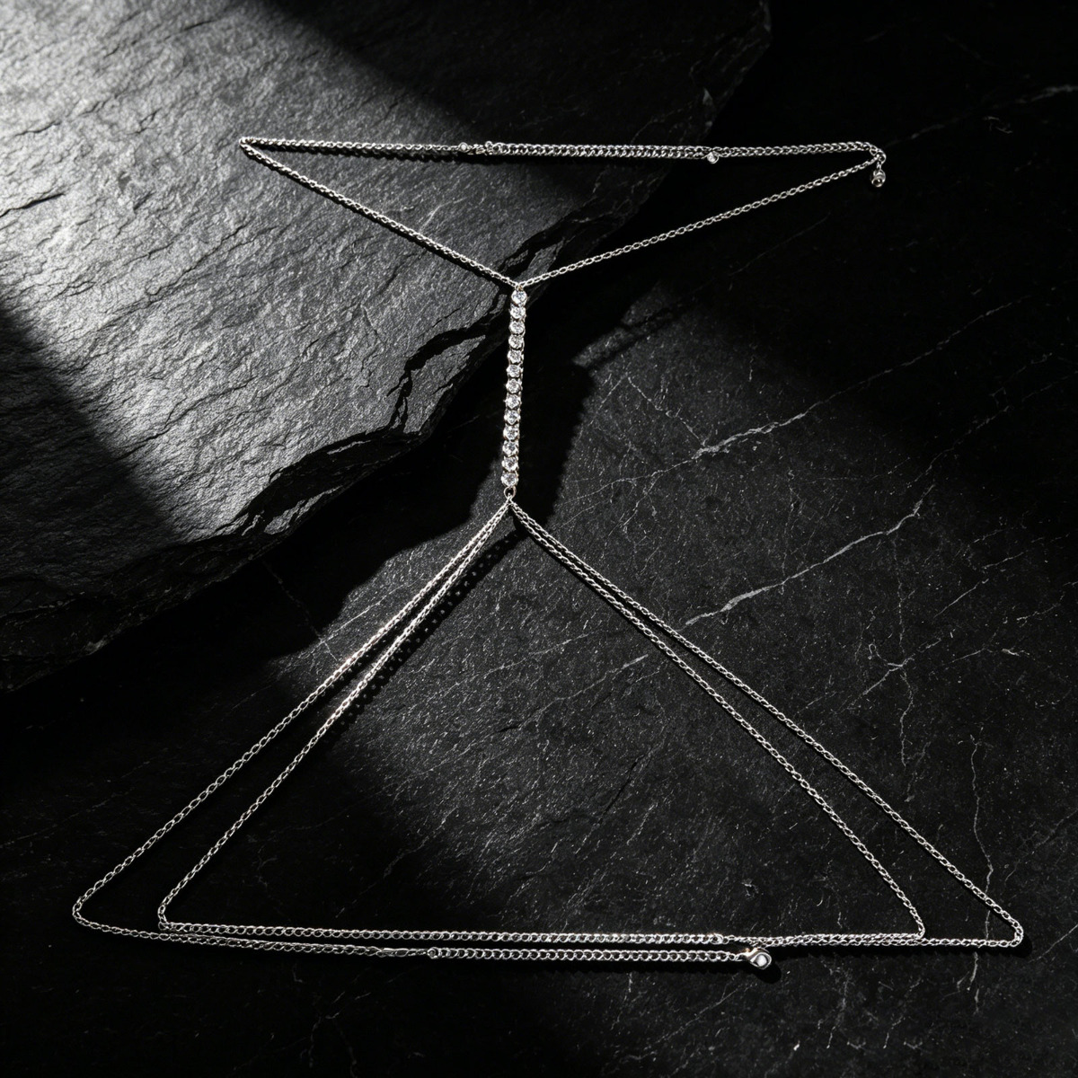 Y-Shaped Body Chain Jewelry -B - Body Jewelry Retainers review and price