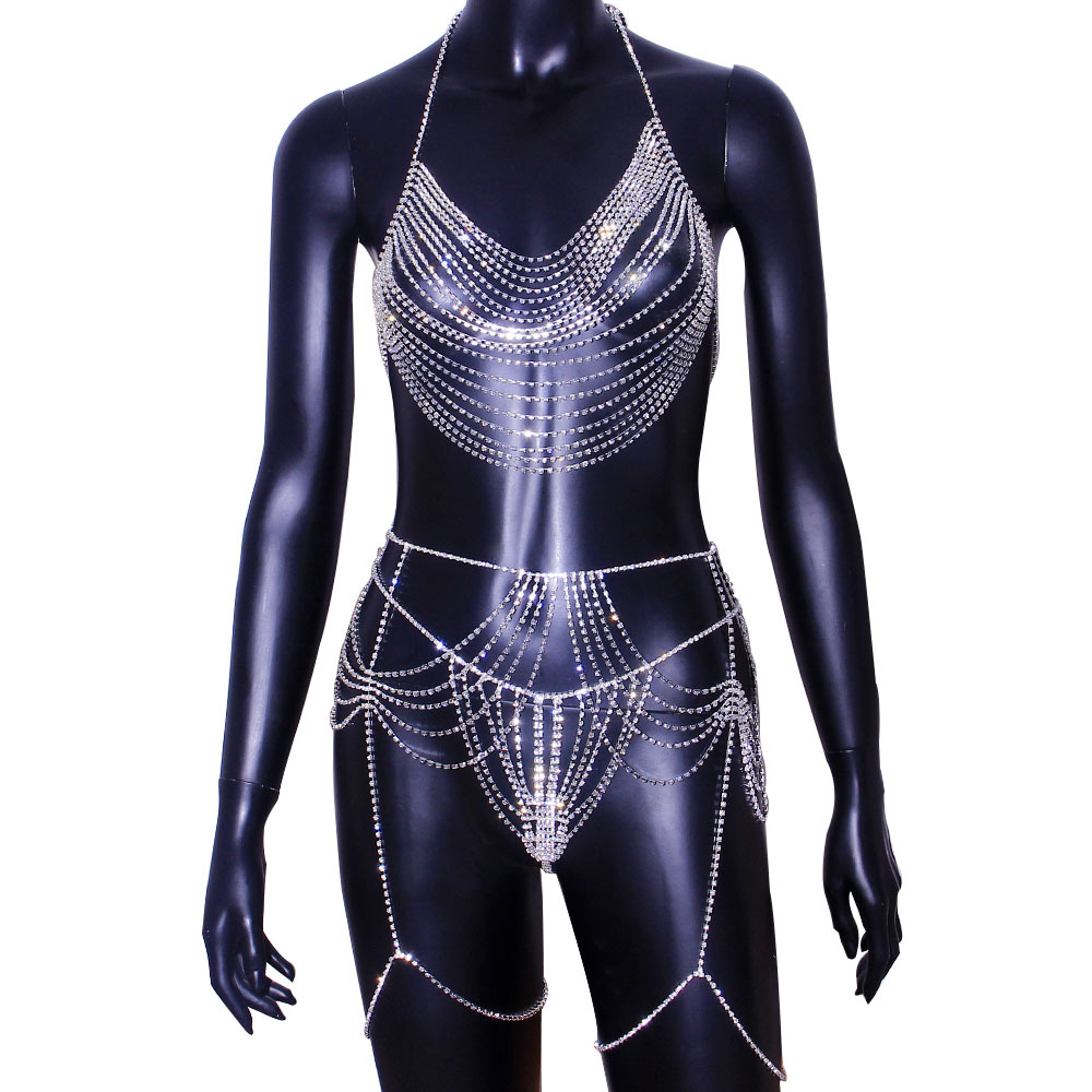 Sexy Body Chain Waist Chain Cr - Body Jewelry Retainers review and price