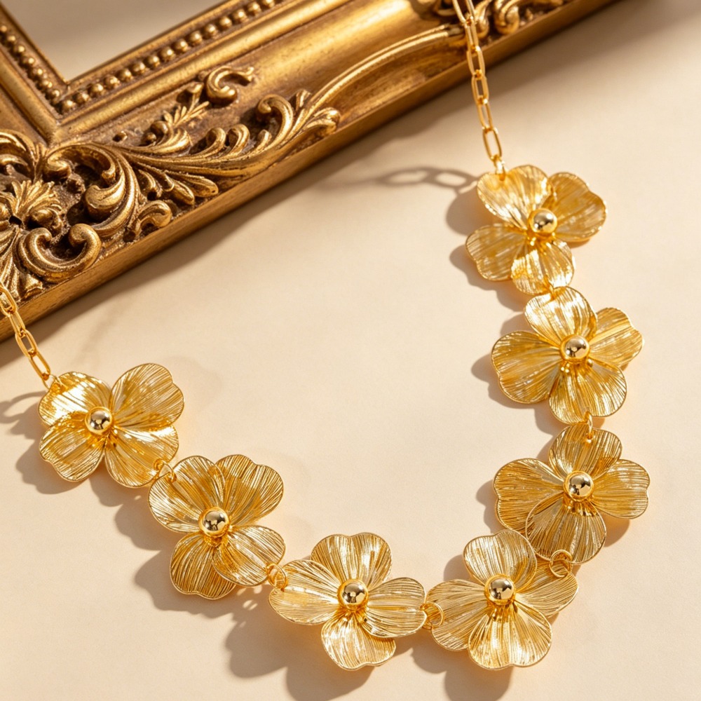 Bohemian Sweet Gold Color Meta - Body Jewelry Dress review and price