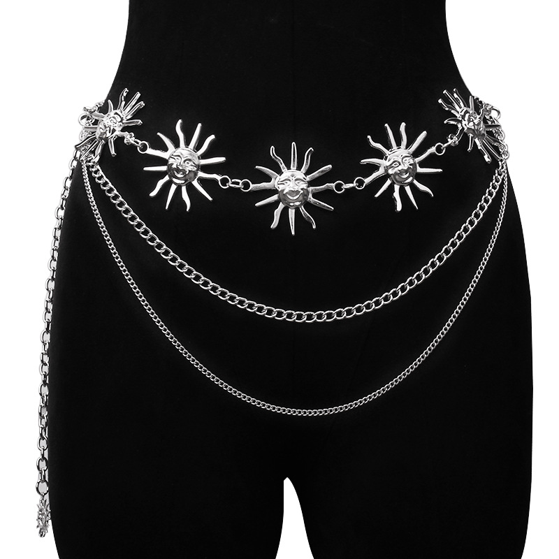Chunky Multilayer Punk Gothic  - Body Jewelry Dress review and price
