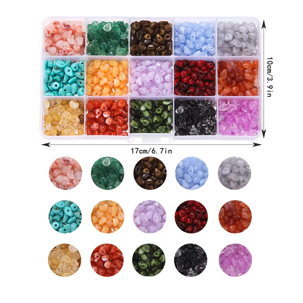 About 525pcs/Box Imitation Nat - Body Jewelry Organizer review and price