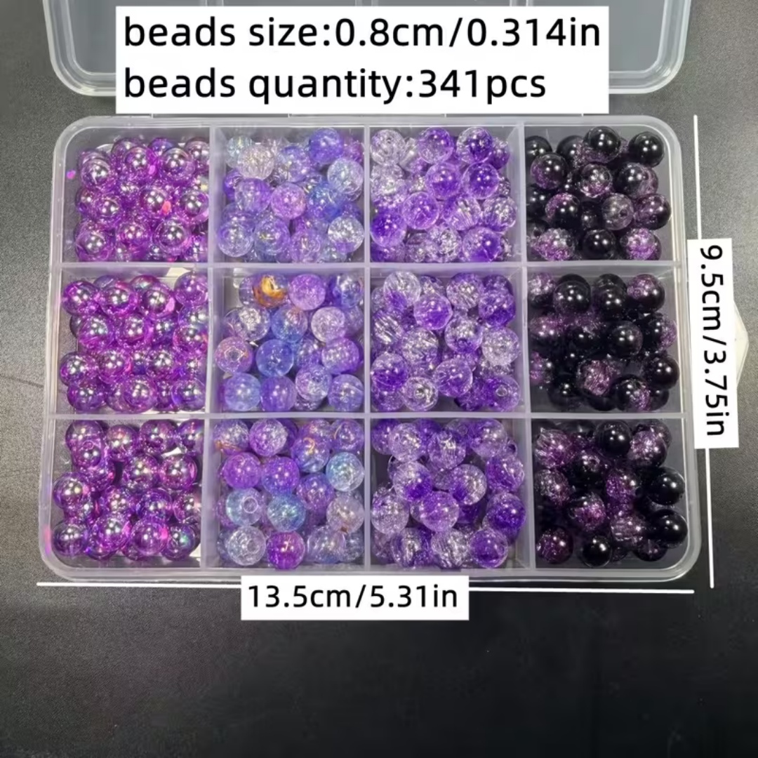 8mm Black Purple Series, Dark  - Body Jewelry Organizer review and price