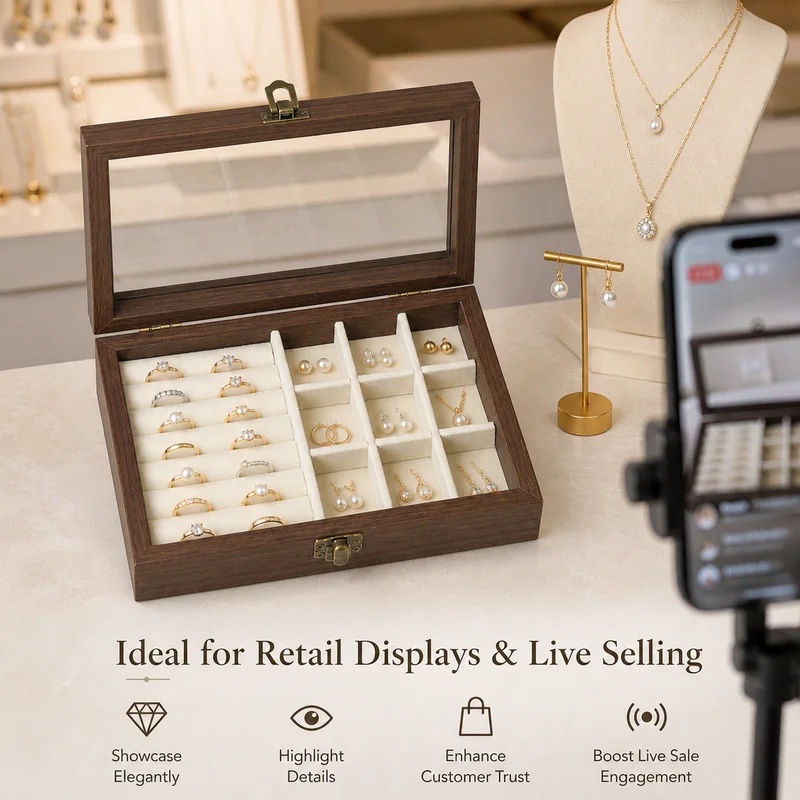 Bedroom Desktop Walnut Pattern - Body Jewelry Organizer review and price