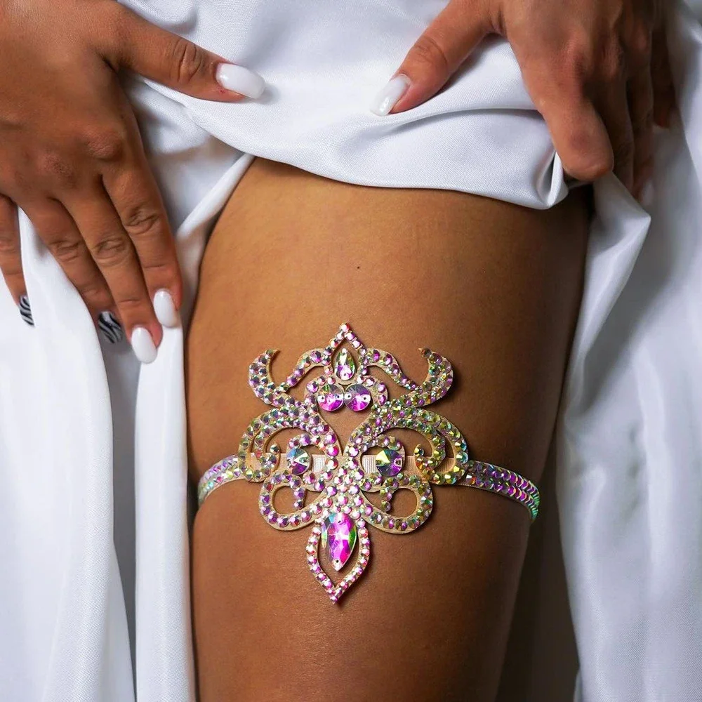 Elegant Boho Hollow Thigh Chai - Body Jewelry Dress review and price