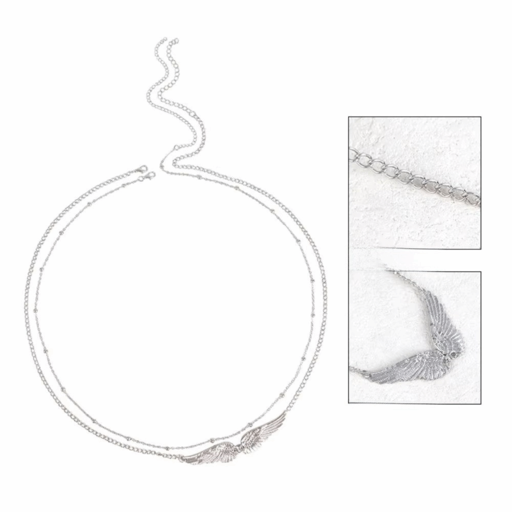 Trendy Elegant Double Layer Wi - Body Jewelry Waist Chains review and price