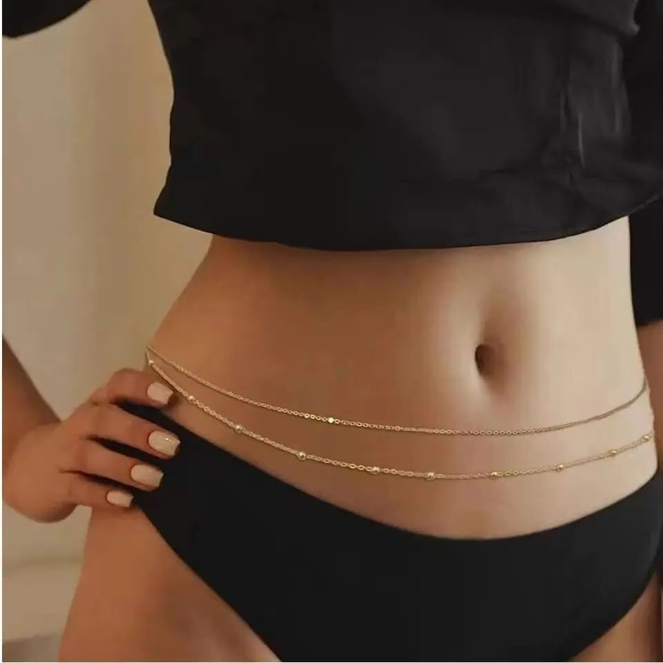 HipHop Double Layers Belly Cha - Body Jewelry Dress review and price