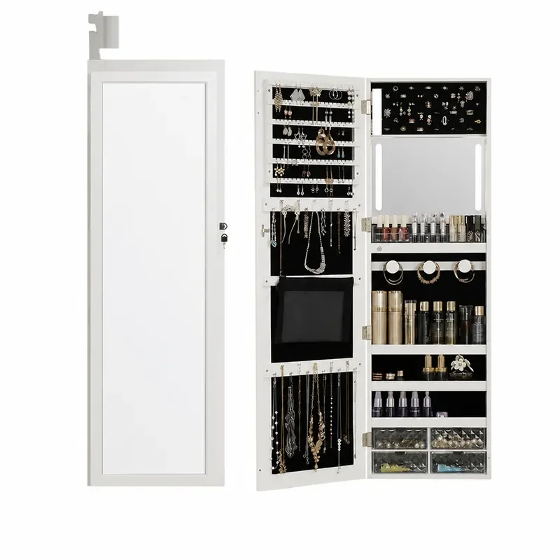 Full Body Mirror Wall Mounted  - Body Jewelry Storage review and price