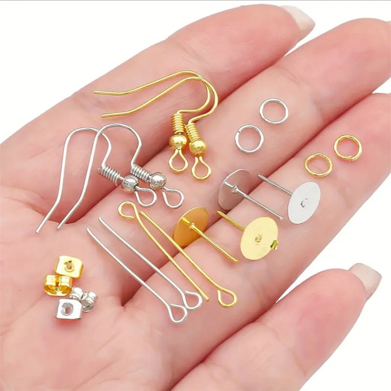 1 Set Box Ear Hook Single Loop - Body Jewelry Organizer review and price